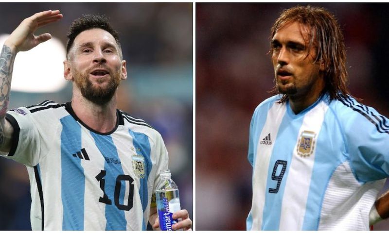 Lionel Messi cherche à égaler le record de buts marqués en Coupe du monde de Gabriel Batistuta. Crédit : @planetsports Source : Twitter