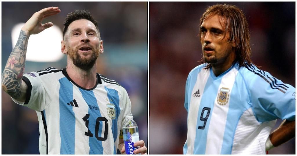 Lionel Messi a égalé le record de buts marqués en Coupe du monde de Gabriel Batistuta. Crédit : @planetsports Source : Twitter