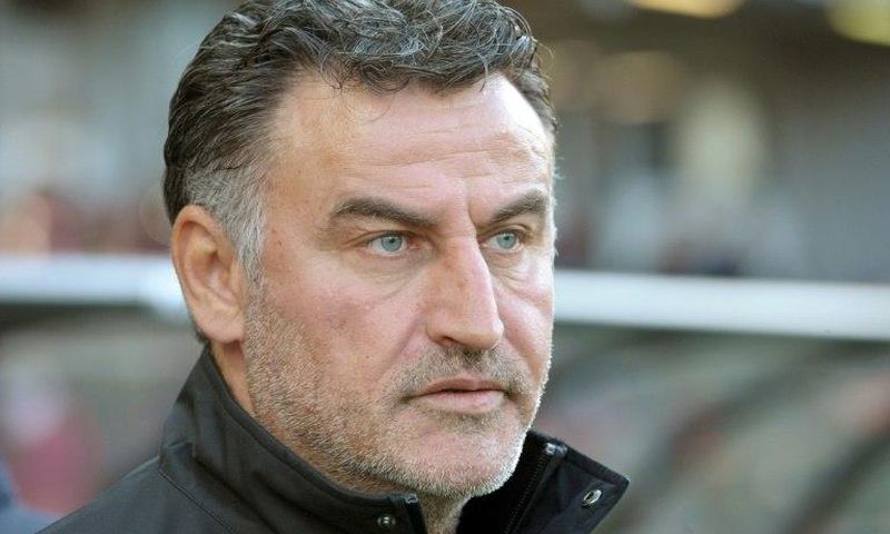 Christophe Galtier attends, pictured in April 2017, will return to the club where he played as a defender from 1987-1990