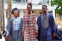 Ramata-Toulaye-Sy et les acteurs de Banel et Adama