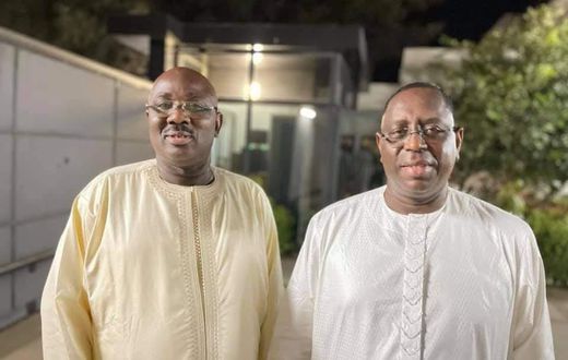 Farba Ngom et Macky Sall