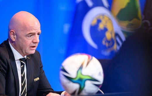 FIFA president Gianni Infantino