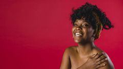Jeune femme africaine (illustration)