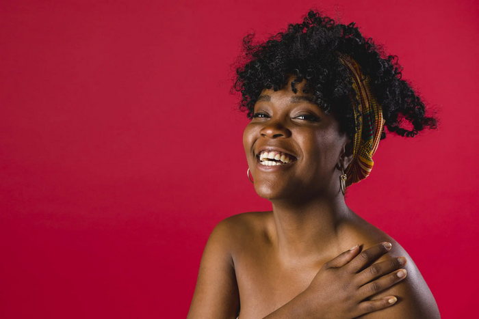 Jeune femme africaine (illustration)