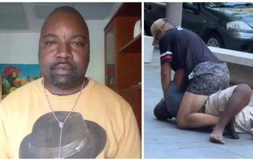Alika Ogorchukwu a été tué en pleine rue © Twitter