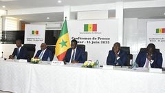 CONFERENCE-PRESSE-DU GOUVERNEMENT DU SENEGAL