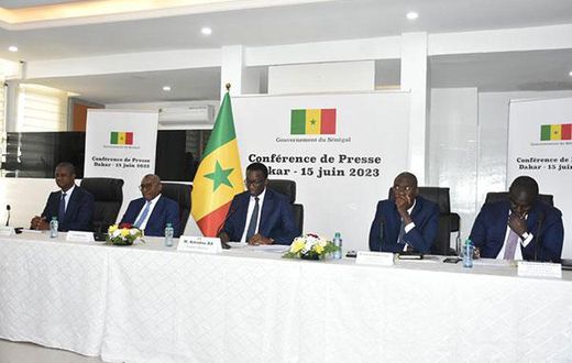 CONFERENCE-PRESSE-DU GOUVERNEMENT DU SENEGAL