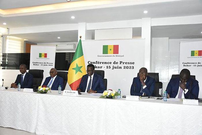 CONFERENCE-PRESSE-DU GOUVERNEMENT DU SENEGAL