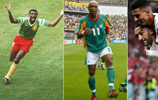Parcours des pays africains en phase à élimination directe en Coupe du monde