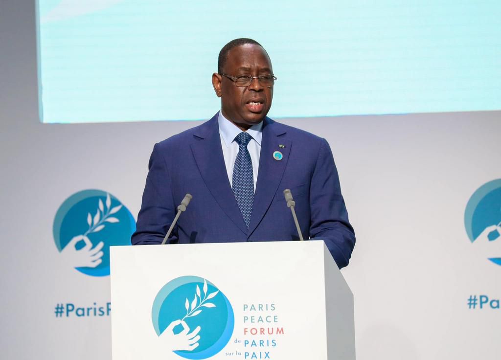 Macky SALL au Forum de Paris