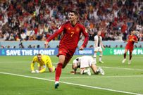 Alvaro Morata a prouvé qu'il était l'homme de la situation après être sorti du banc pour marquer à nouveau pour l'Espagne, le 27 novembre 2022.