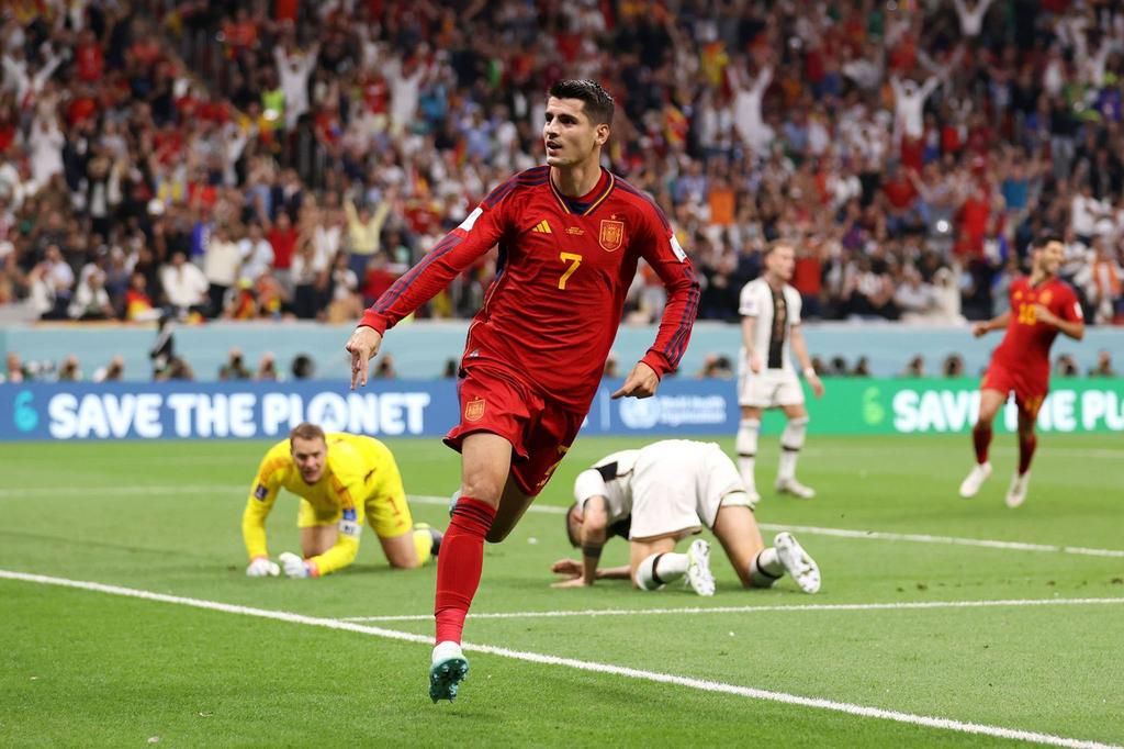 Alvaro Morata a prouvé qu'il était l'homme de la situation après être sorti du banc pour marquer à nouveau pour l'Espagne, le 27 novembre 2022.