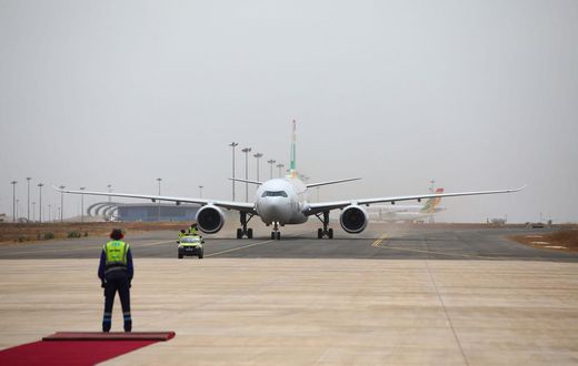 Air Senegal’s A330neo at Dakar (1)
