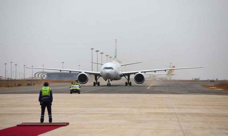 Air Senegal’s A330neo at Dakar (1)