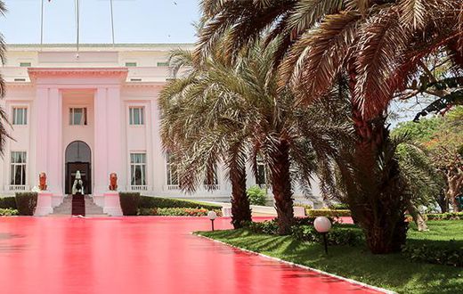 Palais de la République du Sénégal. Source : Présidence de la République du Sénégal