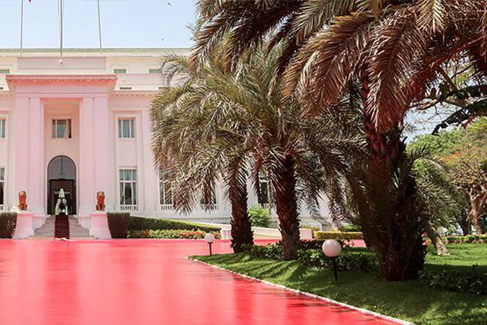 Palais de la République du Sénégal. Source : Présidence de la République du Sénégal