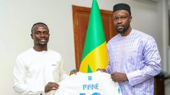 Ousmane Sonko et Sadio Mané