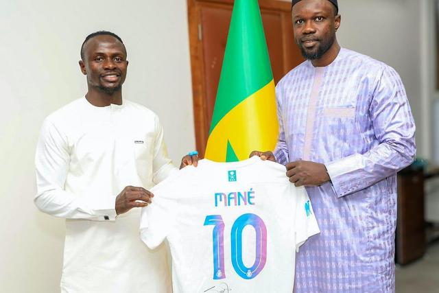 Ousmane Sonko et Sadio Mané