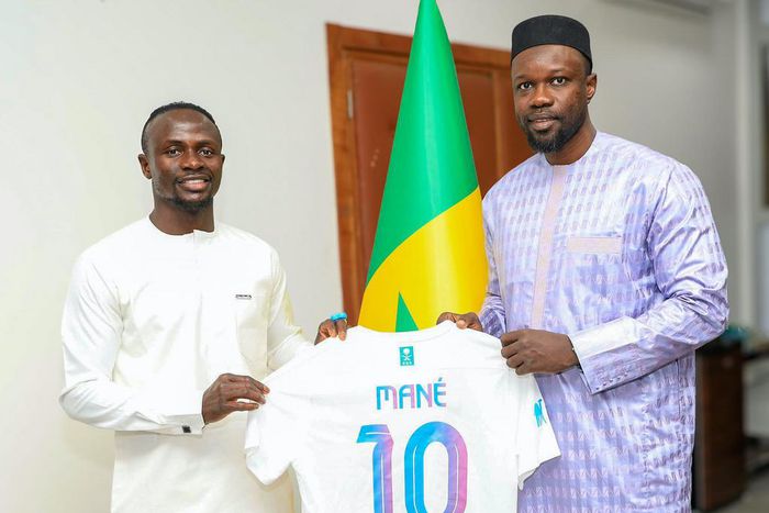 Ousmane Sonko et Sadio Mané