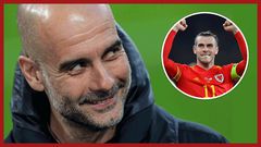 Pep-Guardiola- -Gareth-Bale