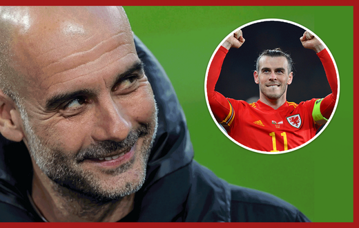 Pep-Guardiola- -Gareth-Bale
