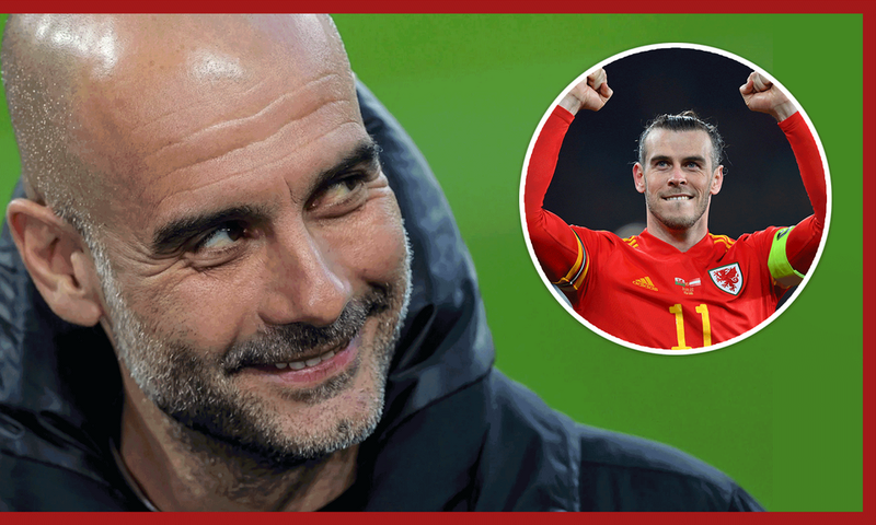 Pep-Guardiola- -Gareth-Bale