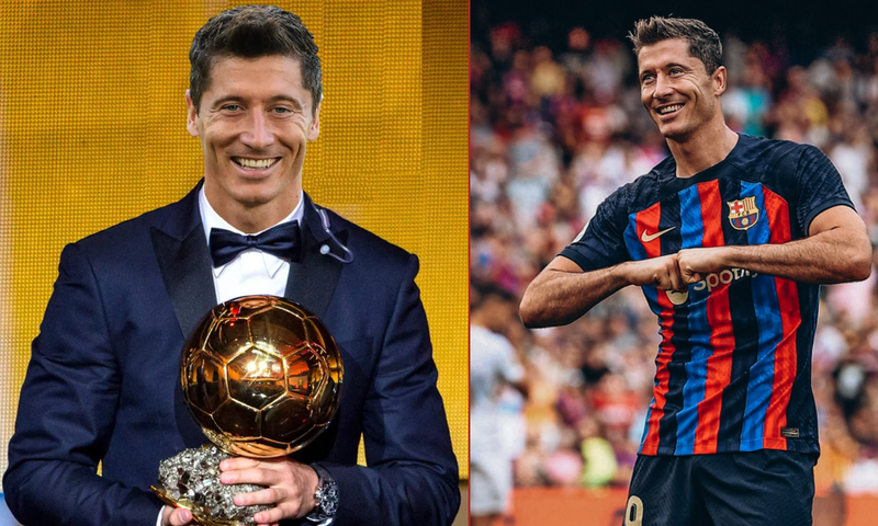 Lewandowski wants to win the Ballon d'Or with Barcelona