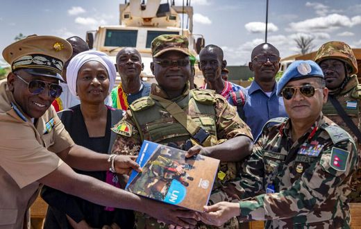 Casques bleus sénégalais de la Minusma