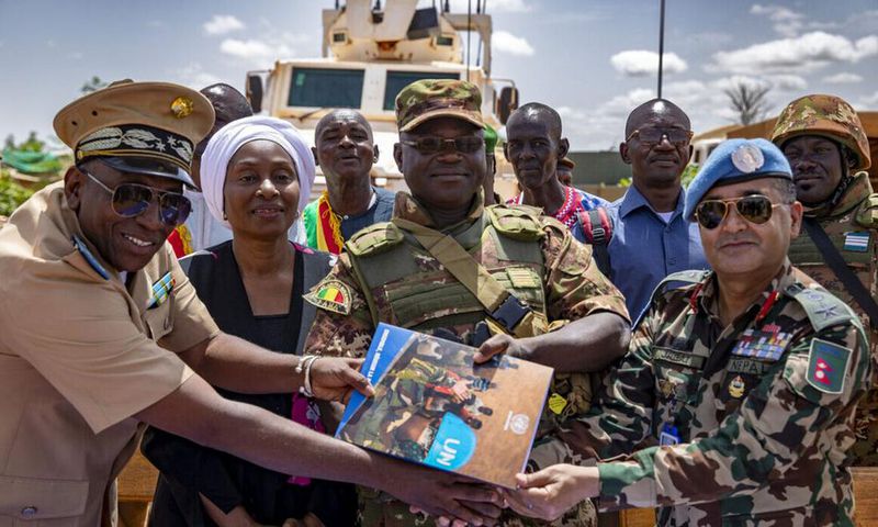 Casques bleus sénégalais de la Minusma