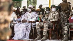 Le Premier ministre malien Choguel Maïga en visite au Burkina Faso