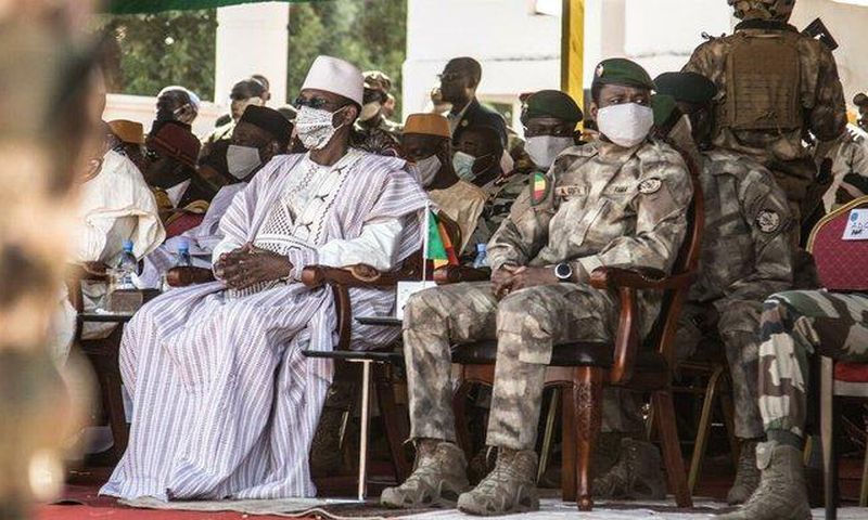 Le Premier ministre malien Choguel Maïga en visite au Burkina Faso