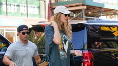 Taylor Swift in New York City on October 3, 2023.Gotham/Getty Images