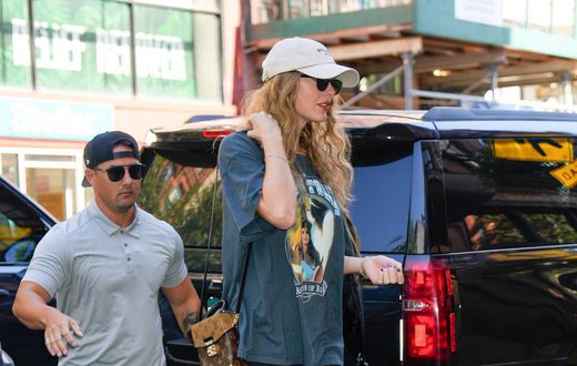 Taylor Swift in New York City on October 3, 2023.Gotham/Getty Images