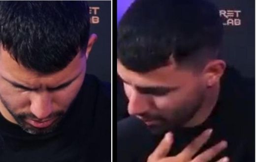 Aguero victime d'un probleme cardiaque en lein live