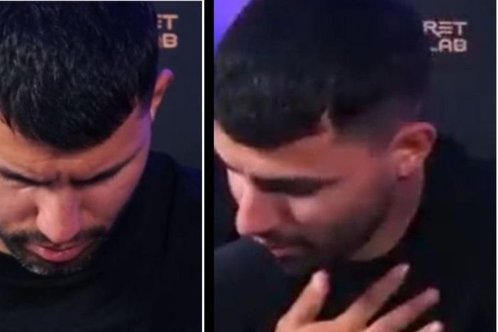 Aguero victime d'un probleme cardiaque en lein live