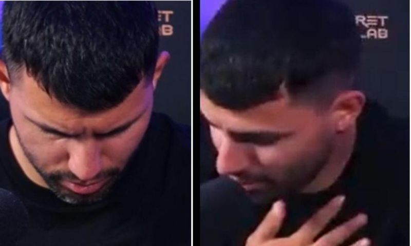 Aguero victime d'un probleme cardiaque en lein live