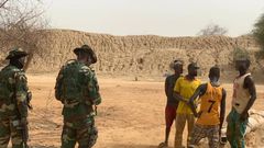 Orpailleurs etrangers à Kedougou