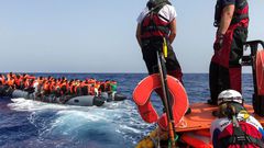 Migrants secourus en Espagne
