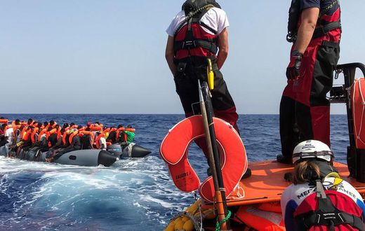 Migrants secourus en Espagne