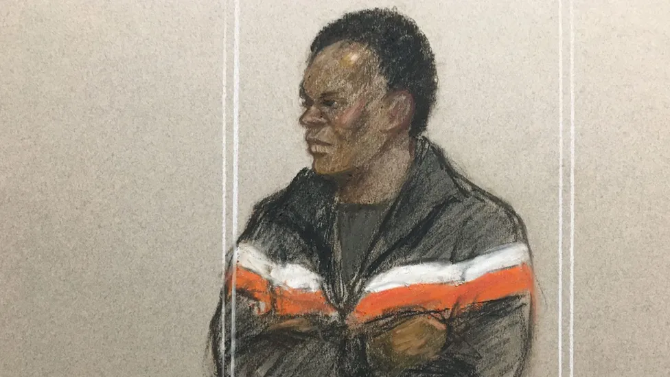 Ibrahima Bah, photographié lors d'une précédente audience, avait continué la traversée même après des signes de dégonflage du bateau, ont entendu les jurés