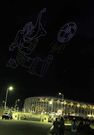 Can 2023 : Spectacle de drones test pour la cérémonie d'ouverture