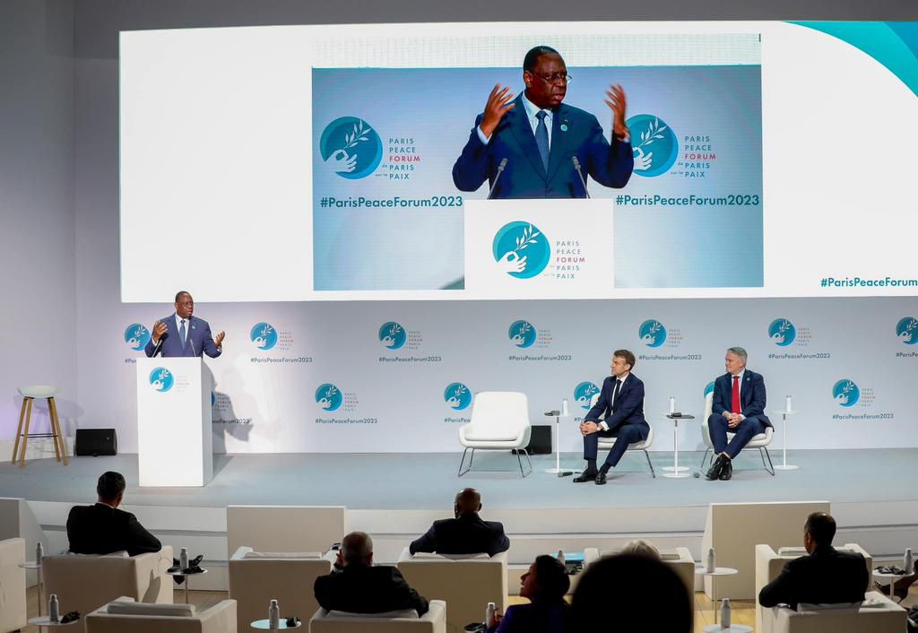 Macky SALL au Forum de Paris