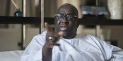Papa Massata Diack, le fils de l’ex-président de la fédération internationale d’athlétisme Lamine Diack, dans sa maison à Dakar, le 7 février 2017