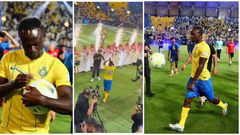 Des milliers de fans sont venus rencontrer Sadio Mane lors de la présentation de l'équipe d'Al Nassr