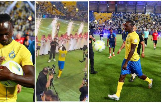 Des milliers de fans sont venus rencontrer Sadio Mane lors de la présentation de l'équipe d'Al Nassr