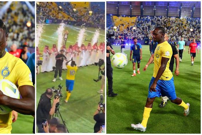 Des milliers de fans sont venus rencontrer Sadio Mane lors de la présentation de l'équipe d'Al Nassr