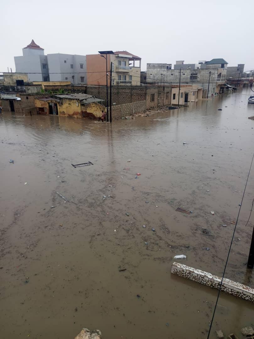 fortes pluies à Kaolack