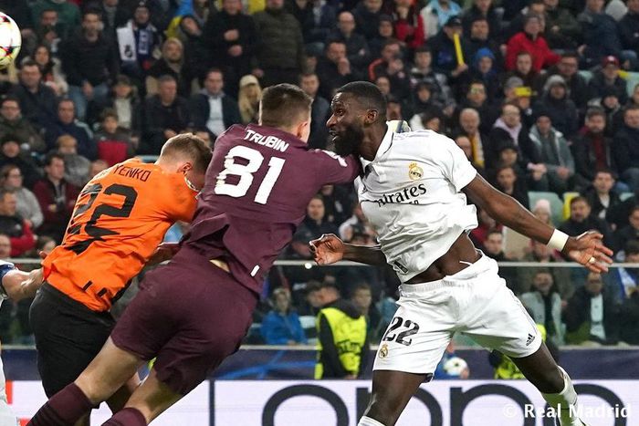 Action du but de Rüdiger à la 95 ème minute