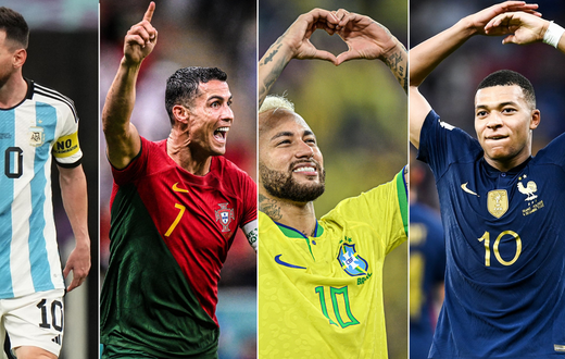 Most popular football player names in World Cup history