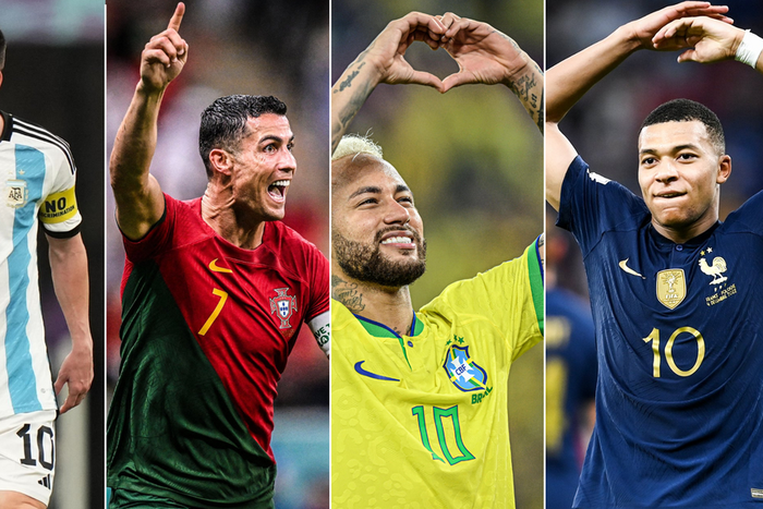 Most popular football player names in World Cup history